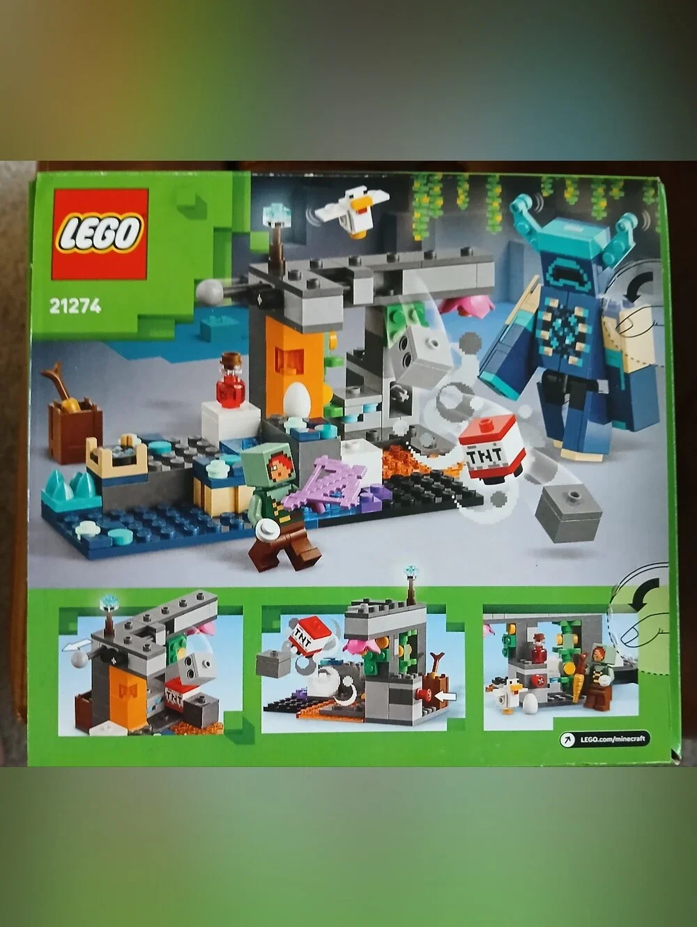 Lego Minecraft The Warden Encounter NWT Ages 7+ 238 Pieces